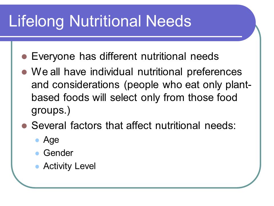 Nutrition: What is it and why is it important?